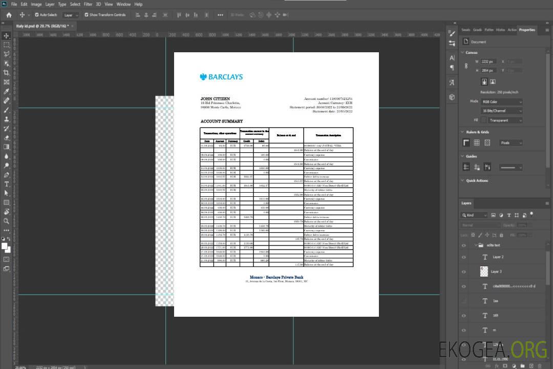 Déclaration de la Banque Privée de Monaco Barclays template Déclaration de la Banque Privée de Monaco Barclays template